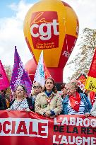 Anti-government Protest In Paris, France