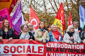 Anti-government Protest In Paris, France