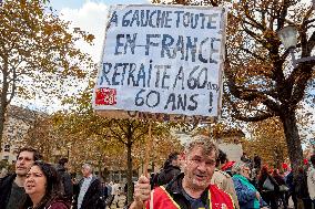 Anti-government Protest In Paris, France