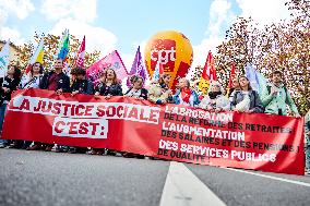 Anti-government Protest In Paris, France