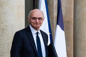 Council Of Ministers At The Elysee Palace