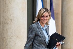 Council Of Ministers At The Elysee Palace