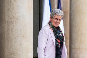 Council Of Ministers At The Elysee Palace