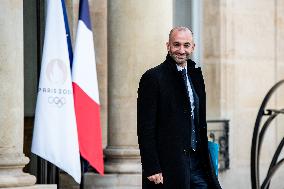 Council Of Ministers At The Elysee Palace