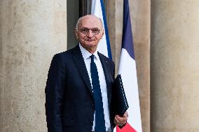 Council Of Ministers At The Elysee Palace