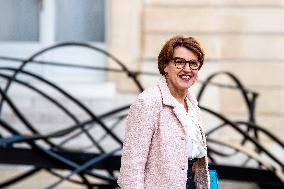 Council Of Ministers At The Elysee Palace