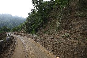 September Monsoon Rain Damages BP Highway, Nepal's Crucial Road Connection Permanently