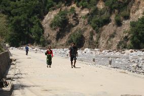 September Monsoon Rain Damages BP Highway, Nepal's Crucial Road Connection Permanently