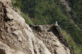 September Monsoon Rain Damages BP Highway, Nepal's Crucial Road Connection Permanently