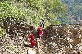 September Monsoon Rain Damages BP Highway, Nepal's Crucial Road Connection Permanently