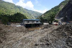 September Monsoon Rain Damages BP Highway, Nepal's Crucial Road Connection Permanently