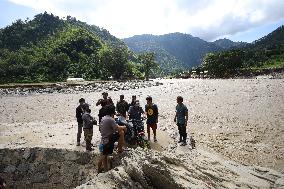 September Monsoon Rain Damages BP Highway, Nepal's Crucial Road Connection Permanently