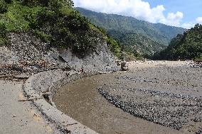 Flood And Landslide Destroys BP Highway In Nepal