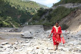 September Monsoon Rain Damages BP Highway, Nepal's Crucial Road Connection Permanently