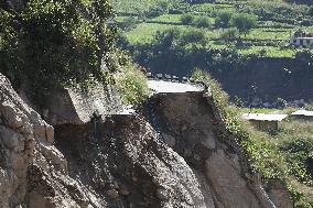 September Monsoon Rain Damages BP Highway, Nepal's Crucial Road Connection Permanently