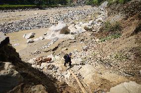 September Monsoon Rain Damages BP Highway, Nepal's Crucial Road Connection Permanently