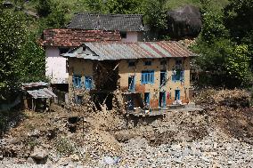 September Monsoon Rain Damages BP Highway, Nepal's Crucial Road Connection Permanently