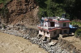 September Monsoon Rain Damages BP Highway, Nepal's Crucial Road Connection Permanently