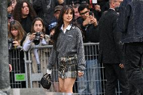 PFW Miu Miu Outside Arrivals