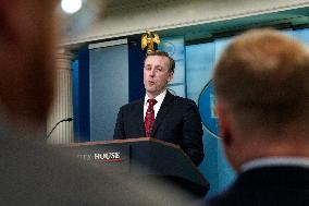 Jake Sullivan press briefing - Washington