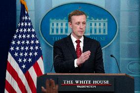 Jake Sullivan press briefing - Washington