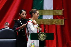 Inauguration Of The Claudia Sheinbaum First Female Mexico's President