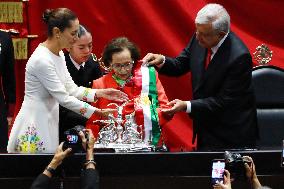 Inauguration Of The Claudia Sheinbaum First Female Mexico's President