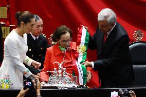 Inauguration Of The Claudia Sheinbaum First Female Mexico's President