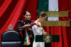 Inauguration Of The Claudia Sheinbaum First Female Mexico's President