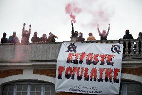 Unions Protest Against Macron's Choice Of Barnier As Prime Minister And For Better Wages And Work Conditions