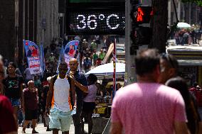 High Temperatures In The City Of São Paulo