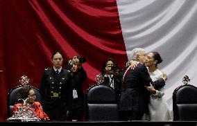 Claudia Sheinbaum Sworn In As Mexico's First Woman President