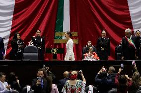 Claudia Sheinbaum Sworn In As Mexico's First Woman President