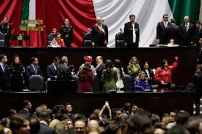 Claudia Sheinbaum Sworn In As Mexico's First Woman President