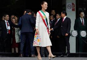 Claudia Sheinbaum Sworn In As Mexico's First Woman President