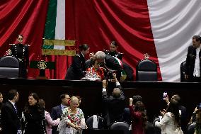 Claudia Sheinbaum Sworn In As Mexico's First Woman President