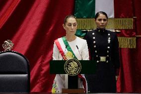 Claudia Sheinbaum Sworn In As Mexico's First Woman President