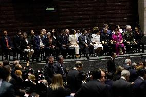 Claudia Sheinbaum Sworn In As Mexico's First Woman President