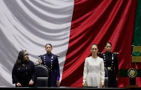 Claudia Sheinbaum Sworn In As Mexico's First Woman President