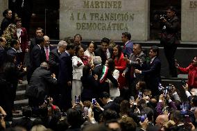 Claudia Sheinbaum Sworn In As Mexico's First Woman President