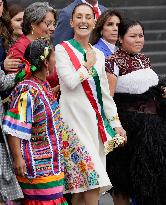 Claudia Sheinbaum Sworn In As Mexico's First Woman President