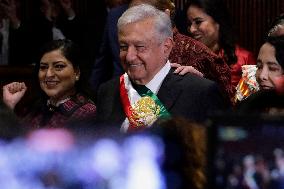 Claudia Sheinbaum Sworn In As Mexico's First Woman President