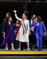 Claudia Sheinbaum Sworn In As Mexico's First Woman President