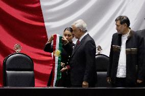 Claudia Sheinbaum Sworn In As Mexico's First Woman President