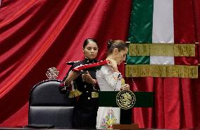 Claudia Sheinbaum Sworn In As Mexico's First Woman President