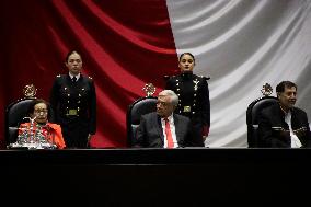 Claudia Sheinbaum Sworn In As Mexico's First Woman President