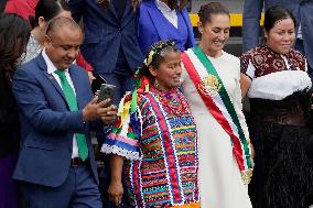 Claudia Sheinbaum Sworn In As Mexico's First Woman President