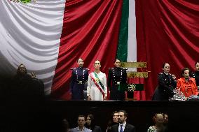 Claudia Sheinbaum Sworn In As Mexico's First Woman President