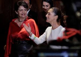 Claudia Sheinbaum Sworn In As Mexico's First Woman President