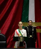 Claudia Sheinbaum Sworn In As Mexico's First Woman President